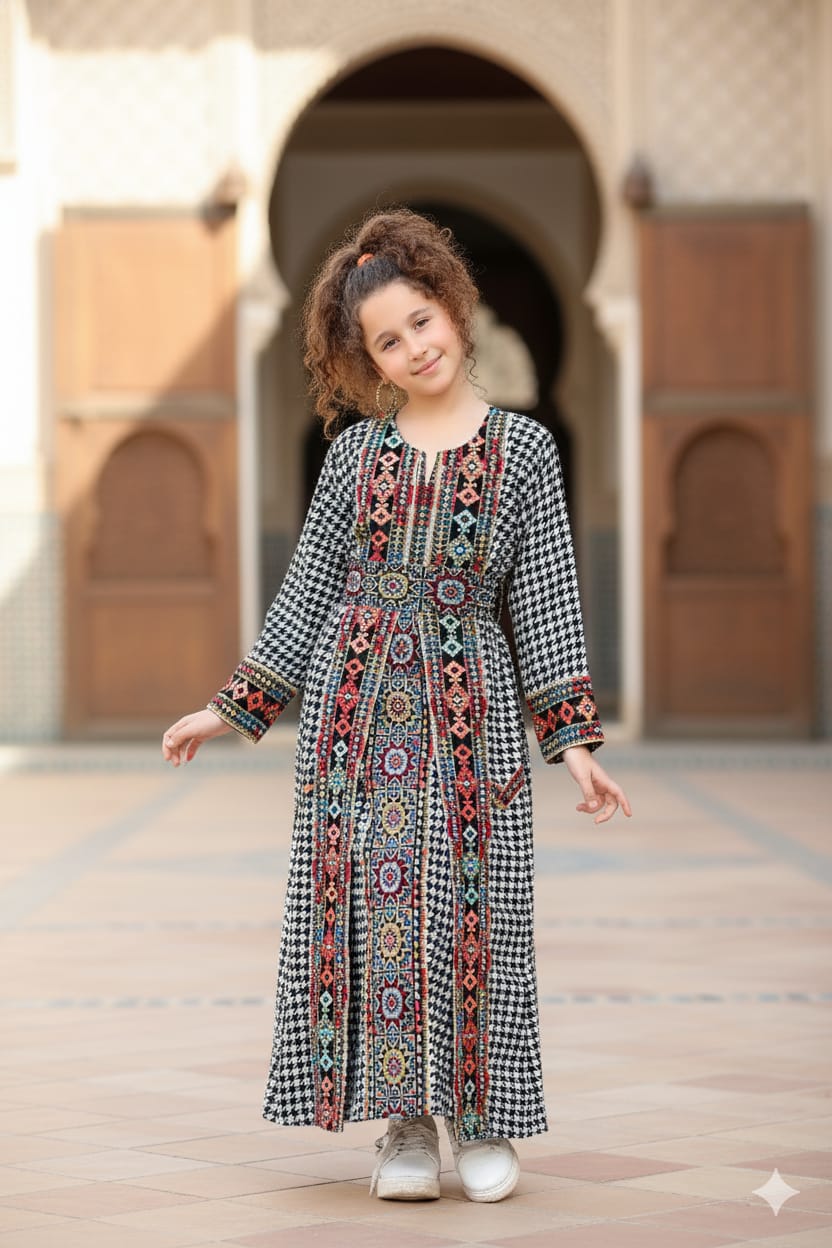 Esraa Black X white - Girl's