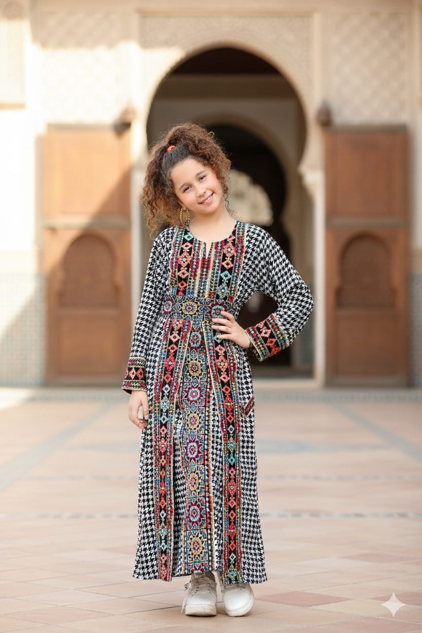 Esraa Black X white - Girl's